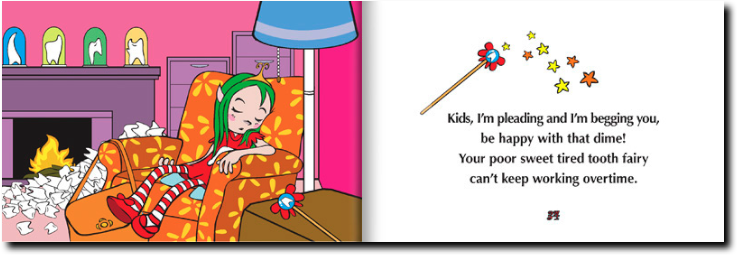 Poor Sweet Tired Tooth Fairy